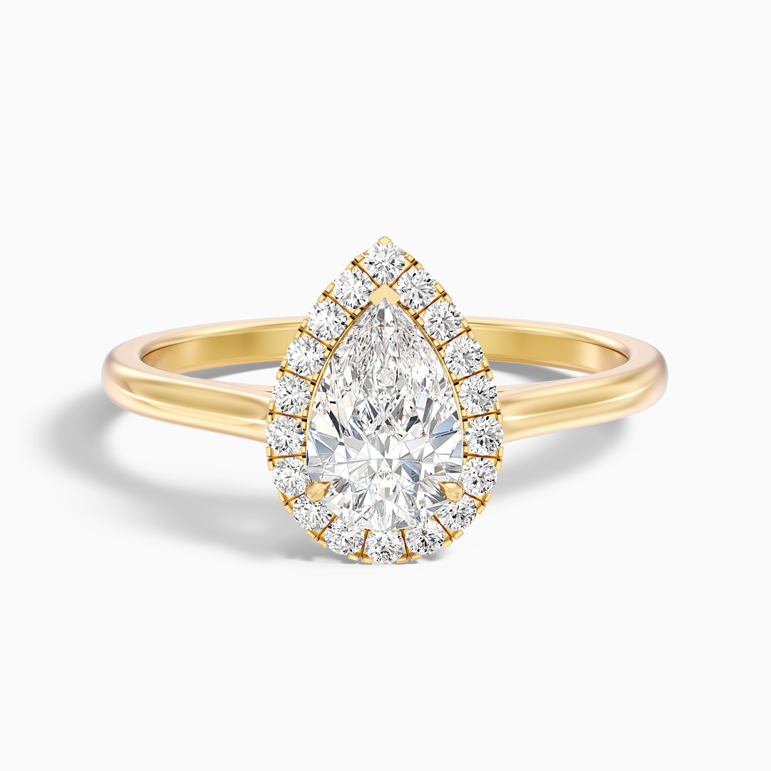 PEAR SHAPED ENGAGEMENT RINGS