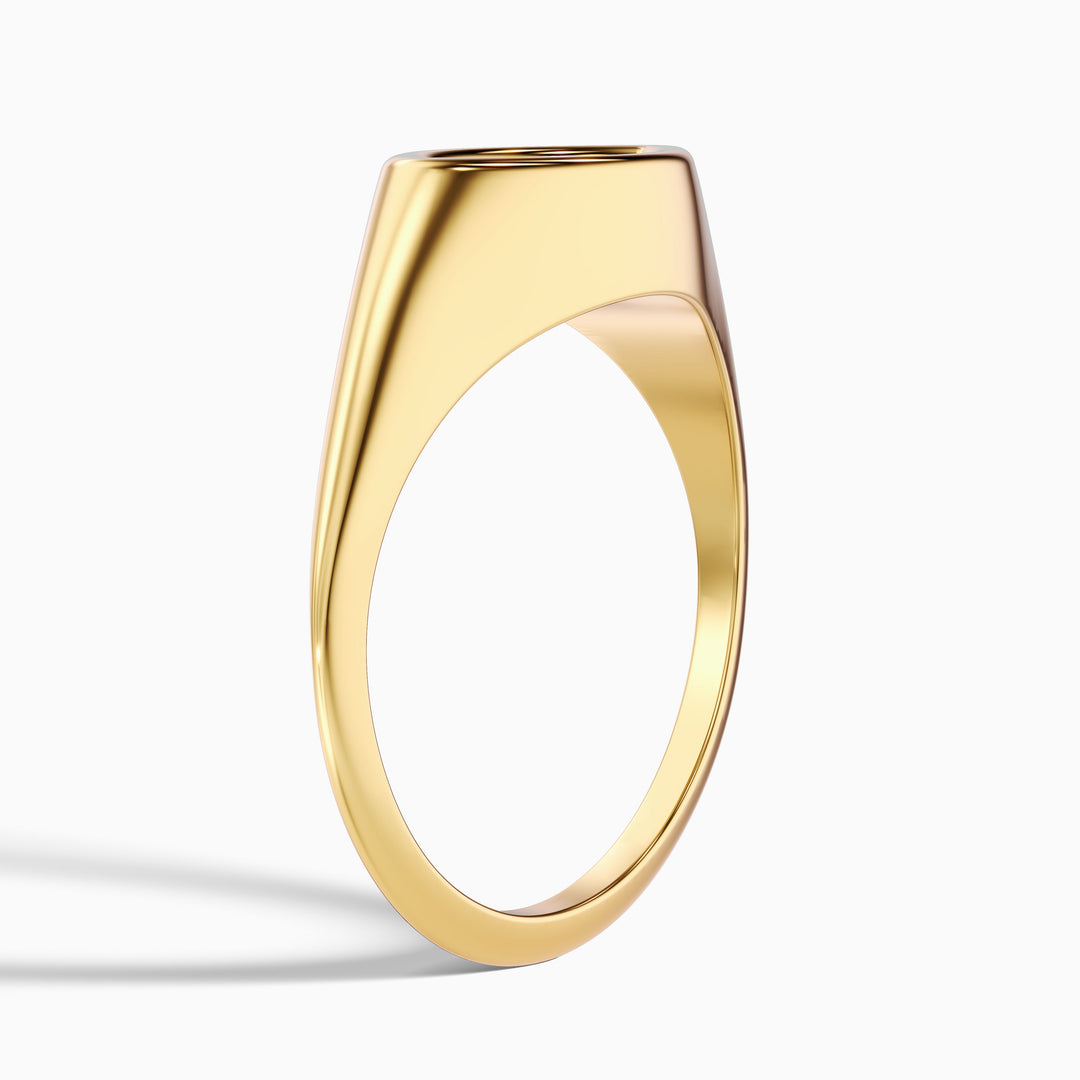 Sydney 4 Carat Marquise East West Bezel Lab Grown Diamond Ring In 10k Yellow Gold