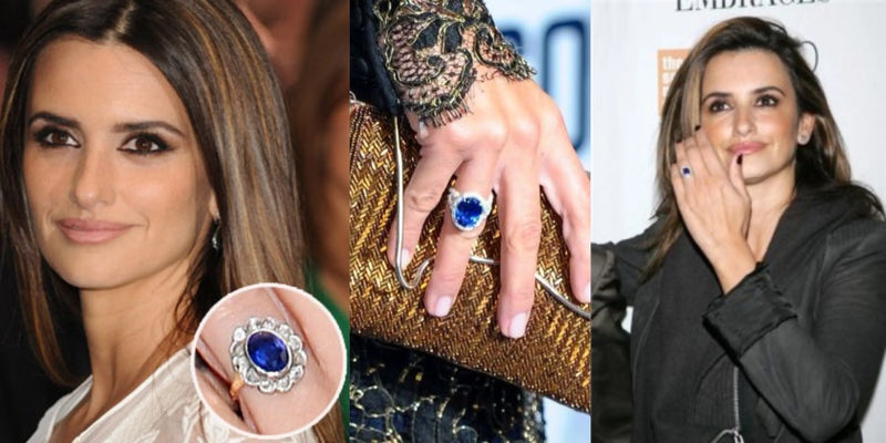 Penélope Cruz's Stunning Lab Grown Diamond Engagement Ring