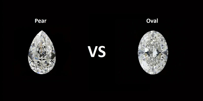 Oval Cut Vs. Pear Cut Diamonds: Choosing the Perfect Shape for You
