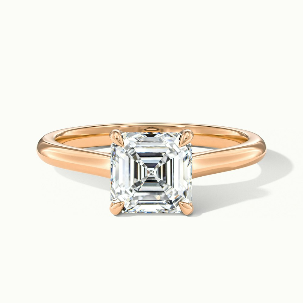 ASSCHER CUT ENGAGEMENT RINGS