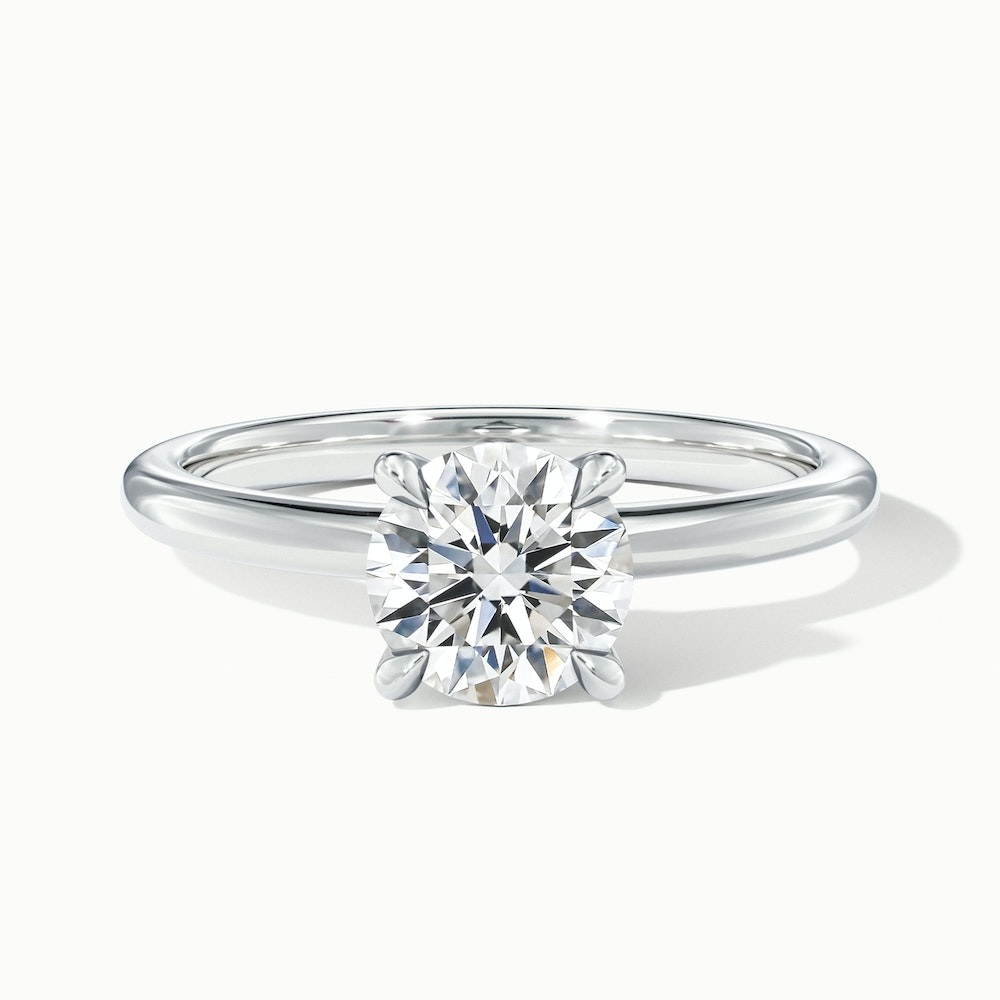 ROUND ENGAGEMENT RINGS