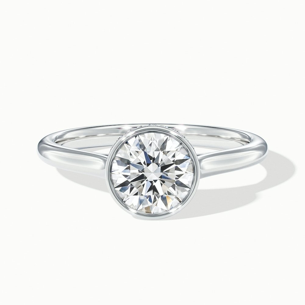 BEZEL SET ENGAGEMENT RINGS