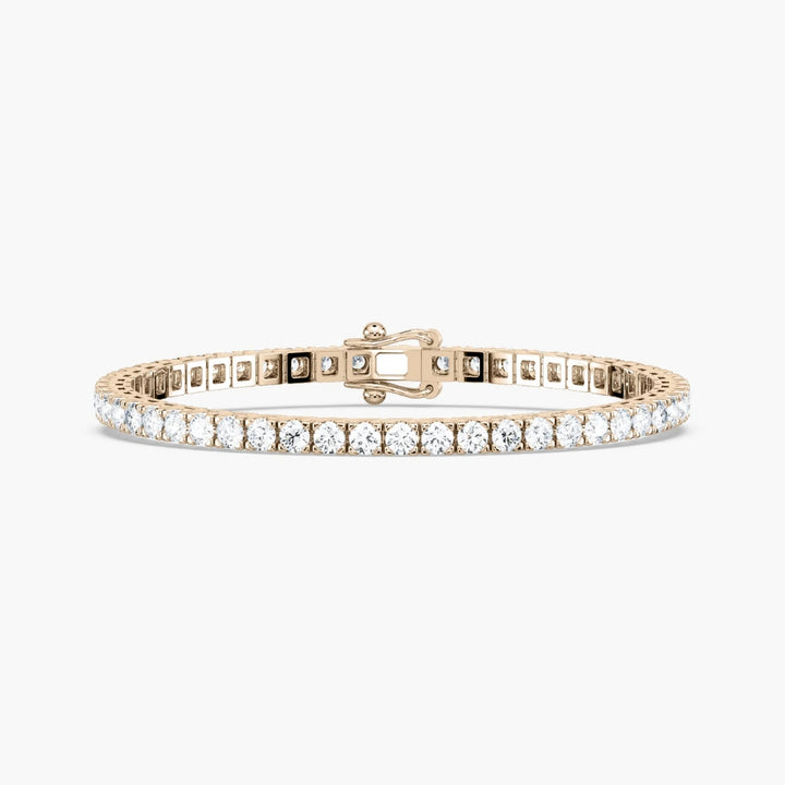 Cathy Round Lab Grown Diamond Classic Tennis Bracelet