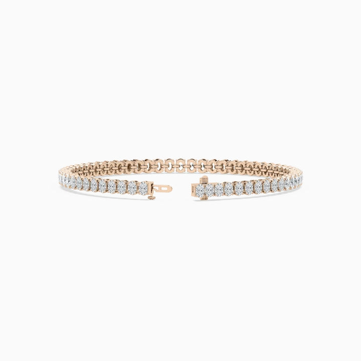 Carla Oval Cut Lab Grown Diamond Tennis Bracelet