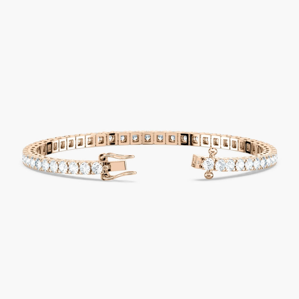 Cathy Round Lab Grown Diamond Classic Tennis Bracelet