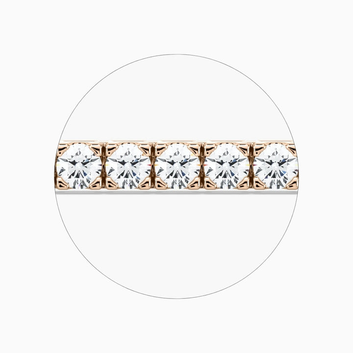 Cathy Round Lab Grown Diamond Classic Tennis Bracelet