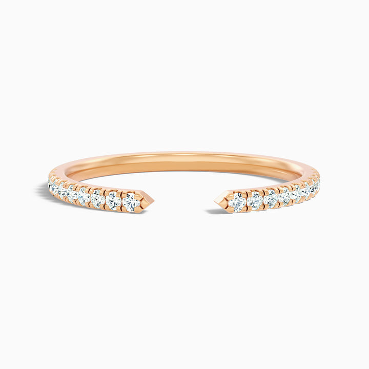 Selina Half Eternity Lab Grown Diamond Wedding Band