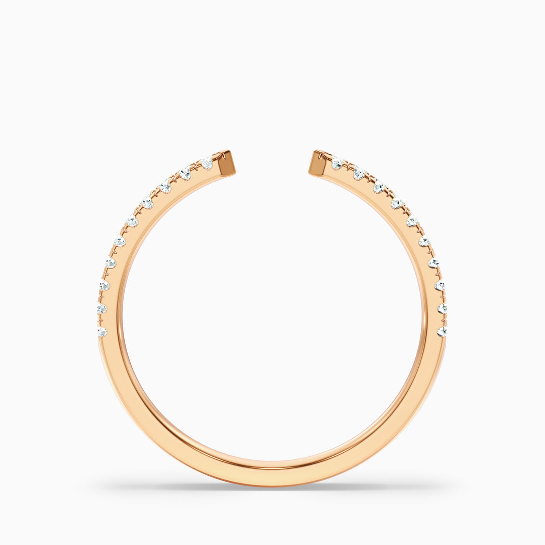 Selina Half Eternity Lab Grown Diamond Wedding Band