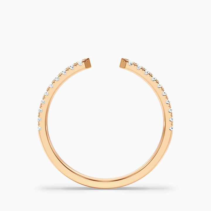 Selina Half Eternity Lab Grown Diamond Wedding Band