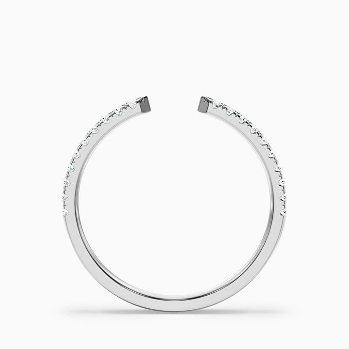 Selina Half Eternity Lab Grown Diamond Wedding Band