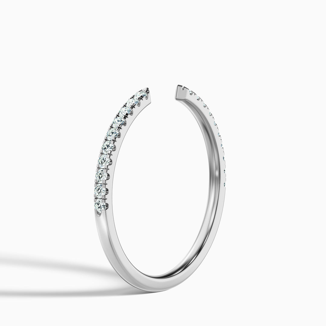 Selina Half Eternity Lab Grown Diamond Wedding Band