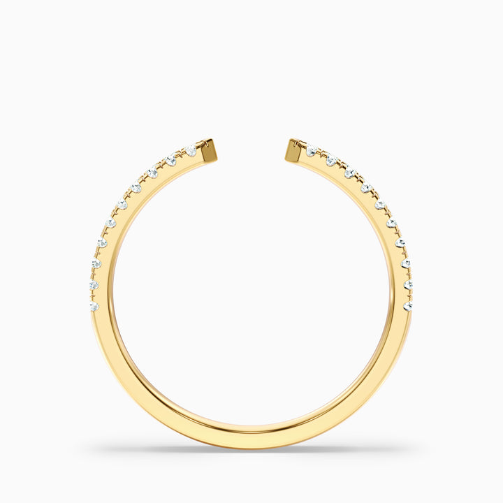 Selina Half Eternity Lab Grown Diamond Wedding Band