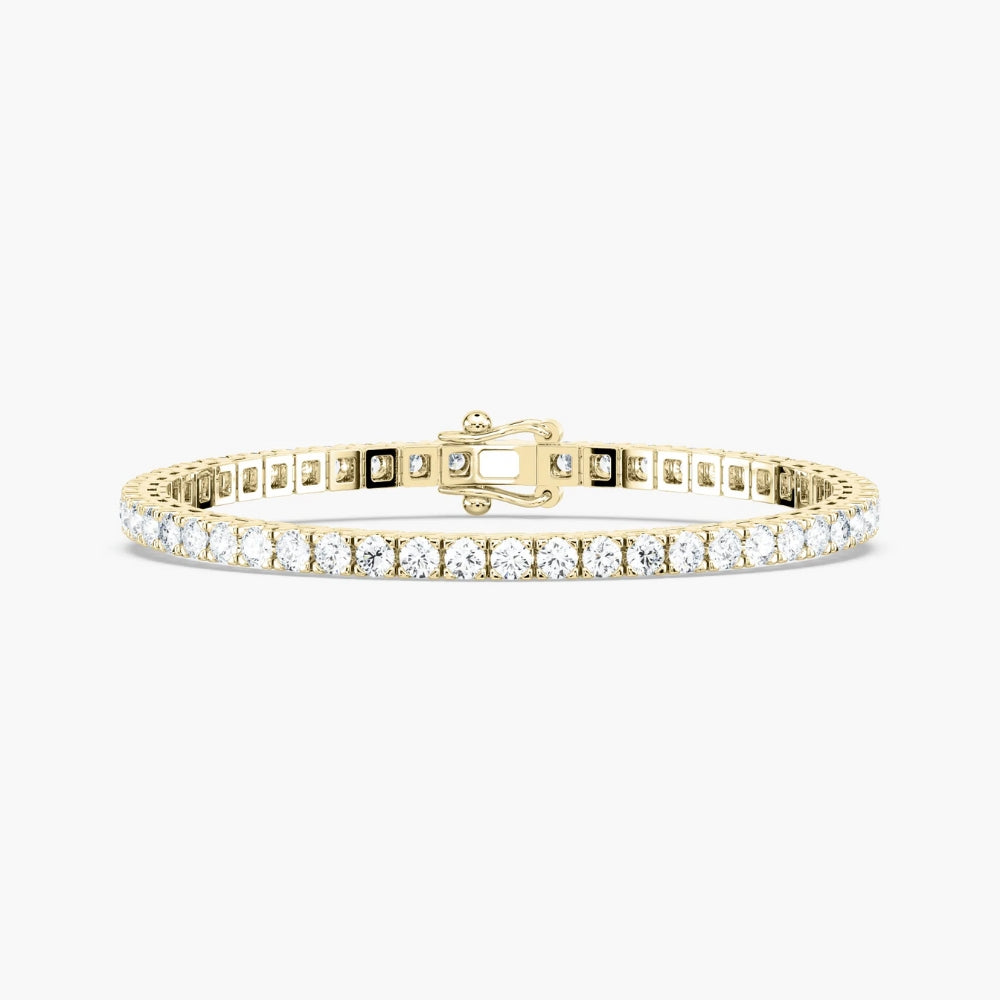 Cathy Round Lab Grown Diamond Classic Tennis Bracelet