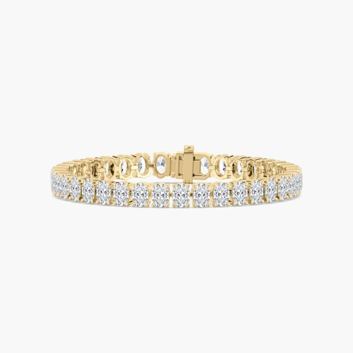 Sloane Oval Lab Grown Diamond Tennis Bracelet