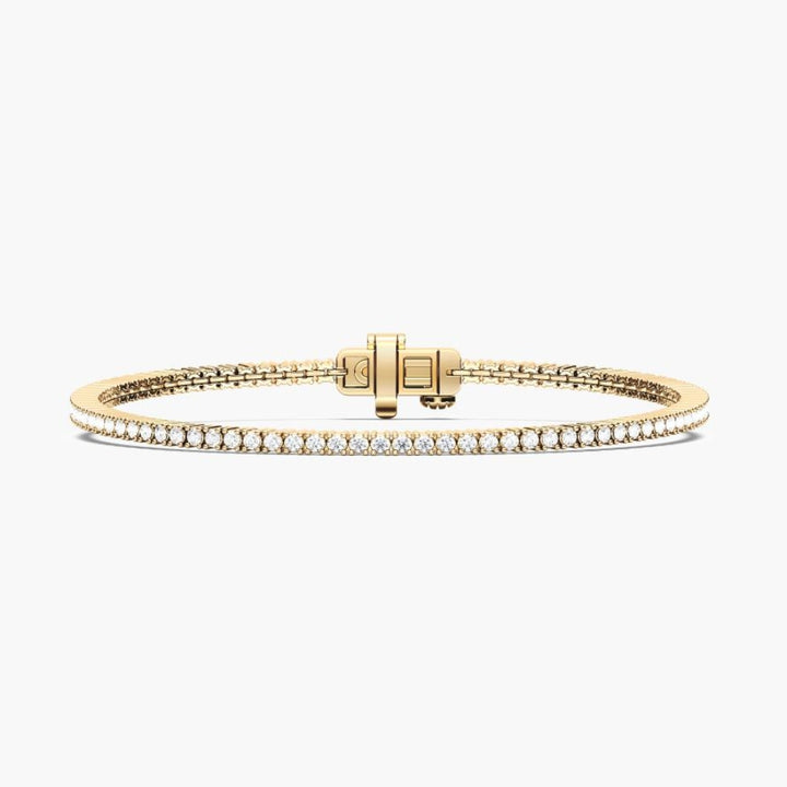Laura Round Lab Grown Diamond Tennis Bracelet