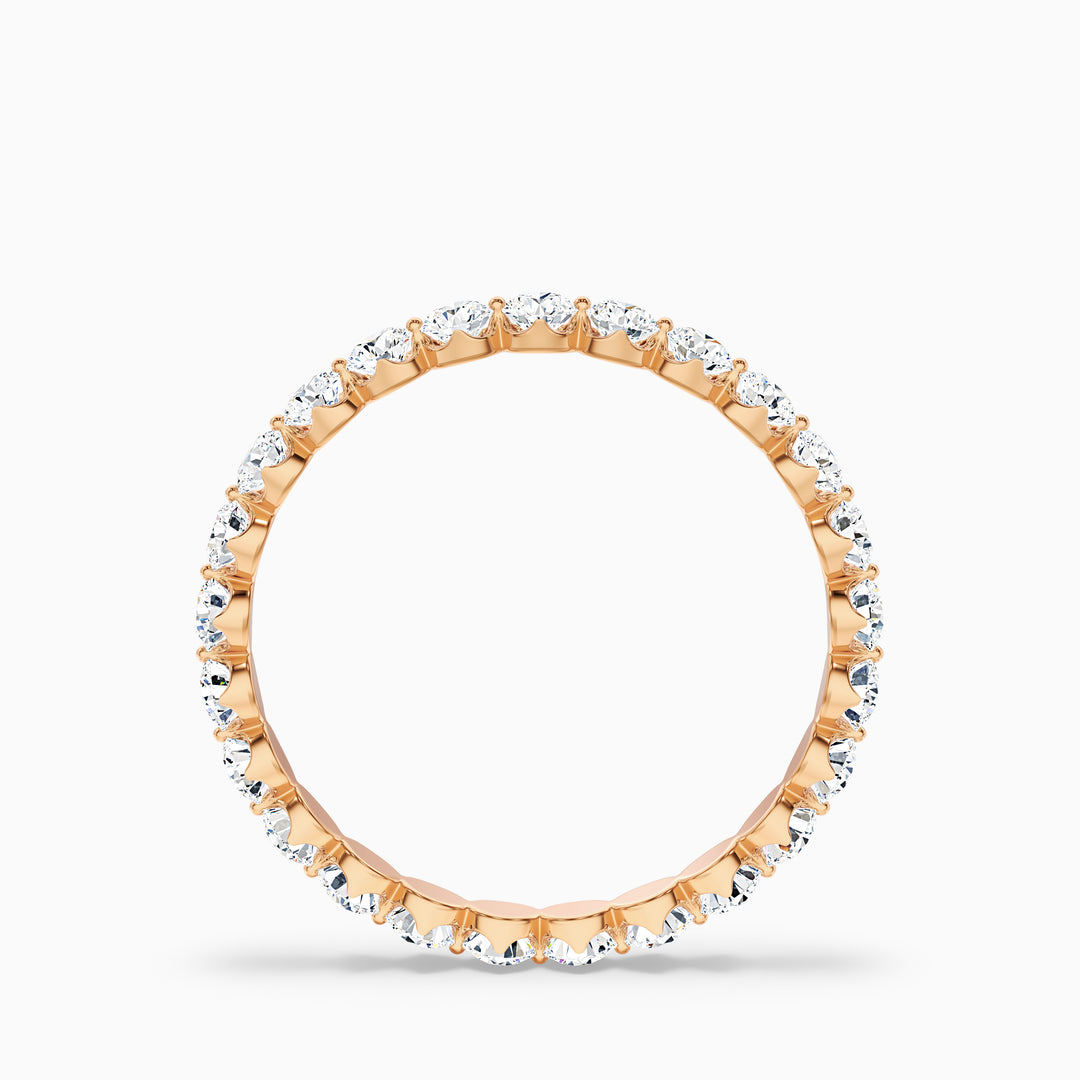 Vienna Round Cut Full Eternity Lab Grown Diamond Wedding Band