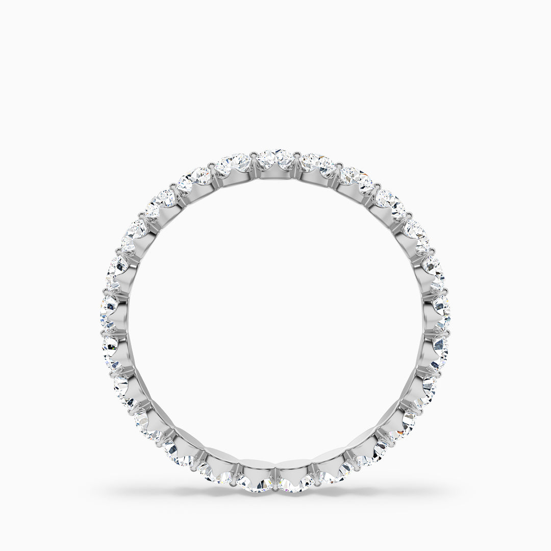 Vienna Round Cut Full Eternity Lab Grown Diamond Wedding Band
