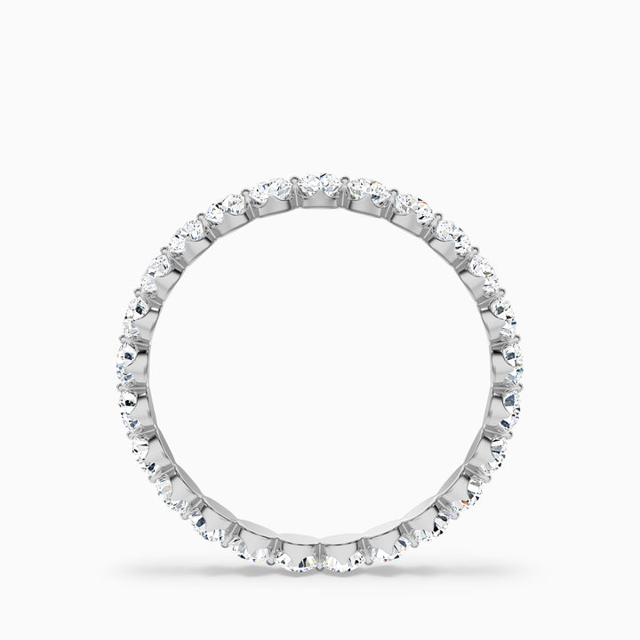 Vienna Round Cut Full Eternity Lab Grown Diamond Wedding Band