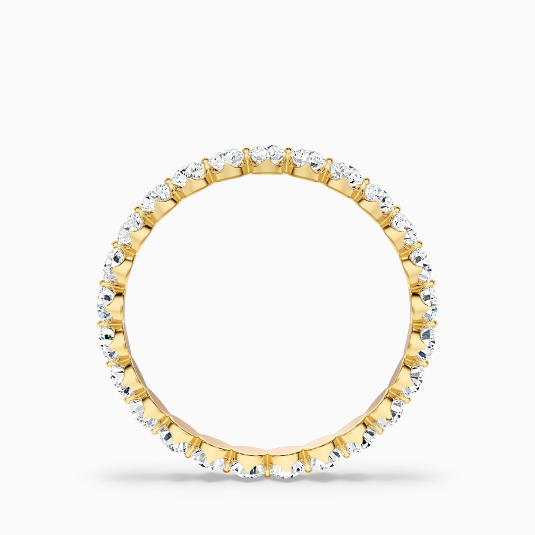 Vienna Round Cut Full Eternity Lab Grown Diamond Wedding Band