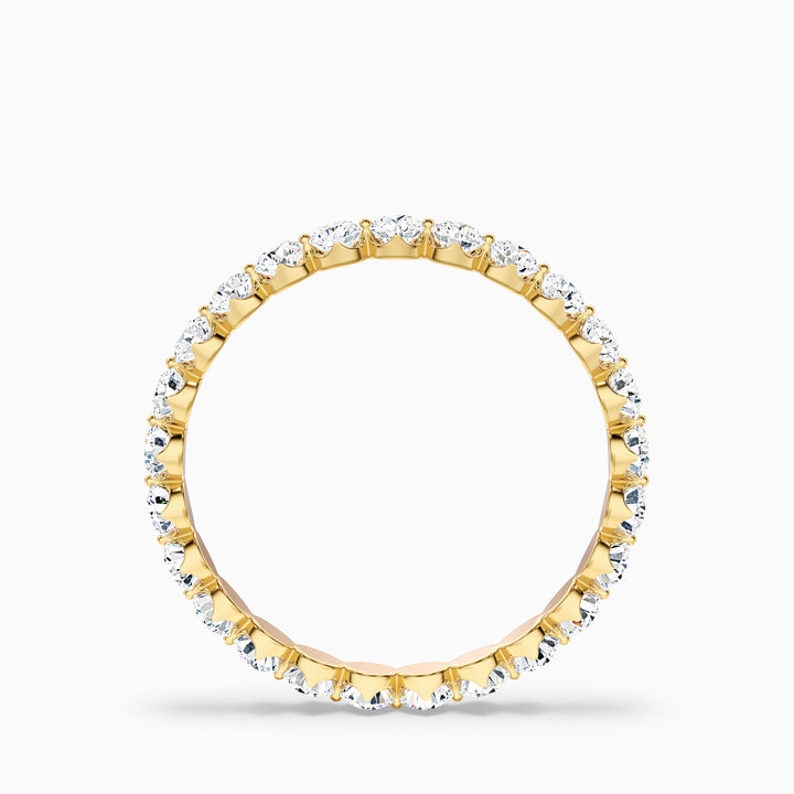 Vienna Round Cut Full Eternity Lab Grown Diamond Wedding Band