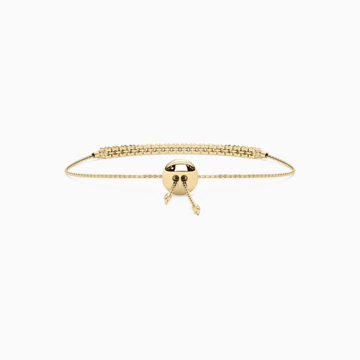 Kylie Round Cut Lab Grown Diamond Bolo Bracelet