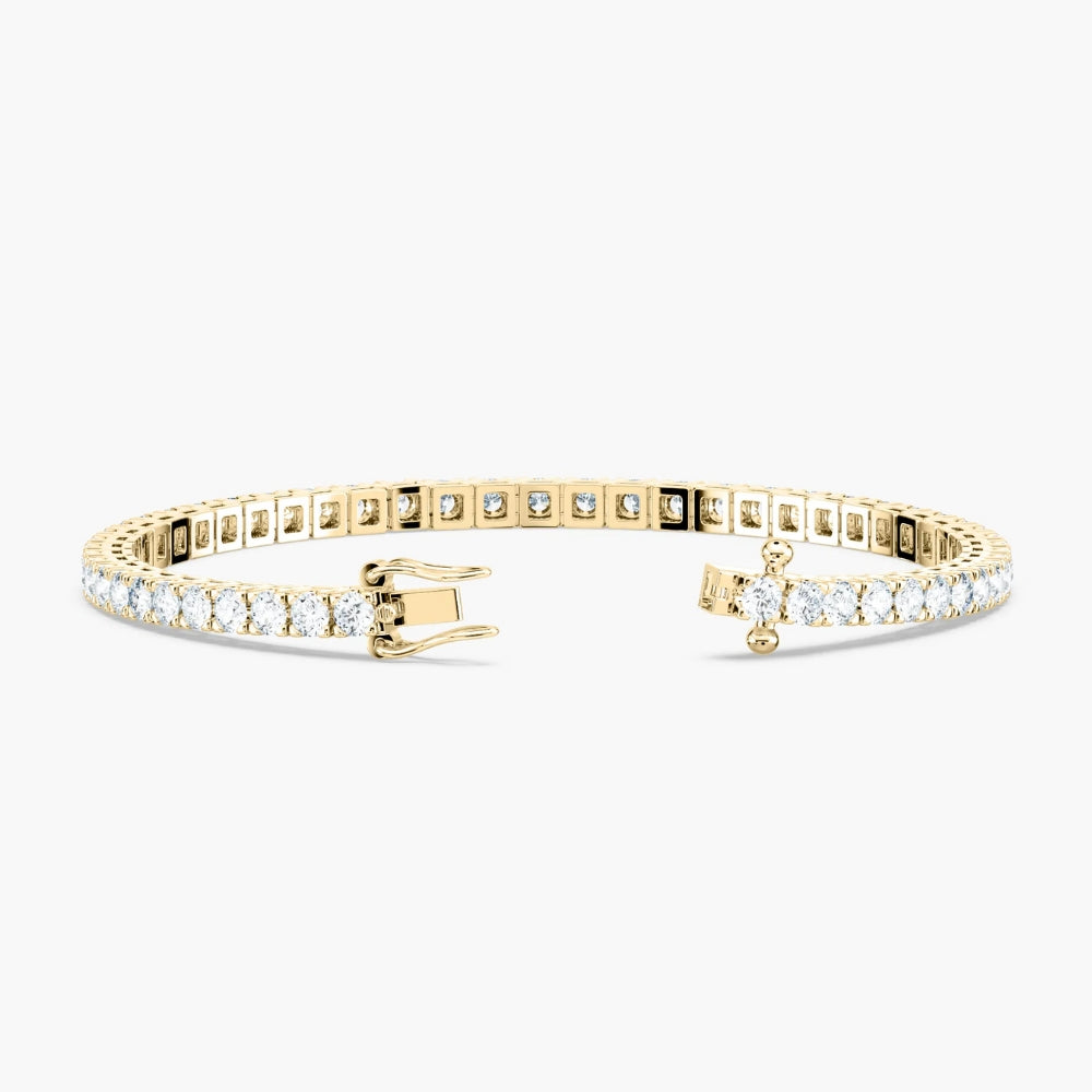 Cathy Round Lab Grown Diamond Classic Tennis Bracelet