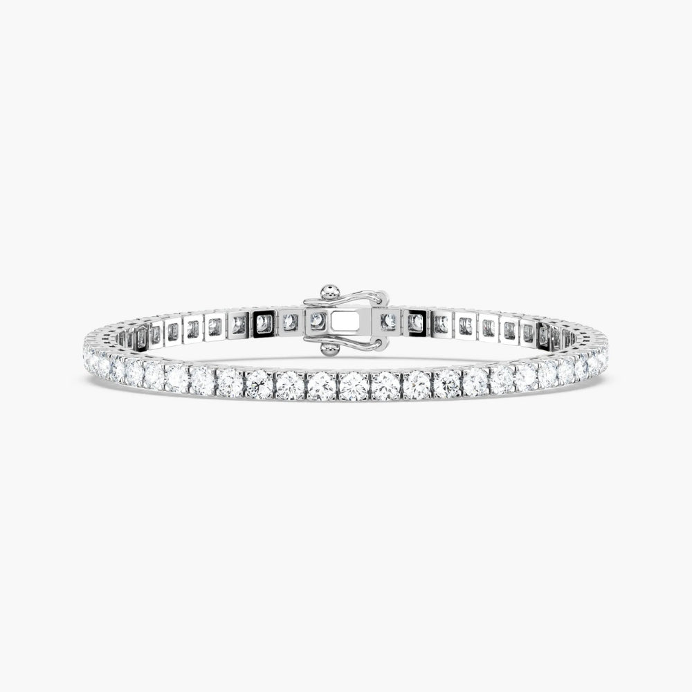 Cathy Round Lab Grown Diamond Classic Tennis Bracelet