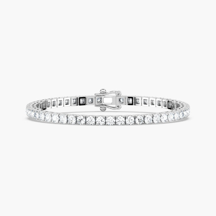 Cathy Round Lab Grown Diamond Classic Tennis Bracelet
