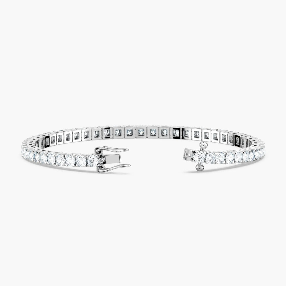 Cathy Round Lab Grown Diamond Classic Tennis Bracelet