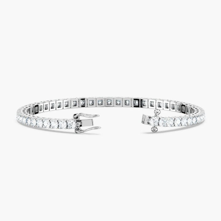 Cathy Round Lab Grown Diamond Classic Tennis Bracelet
