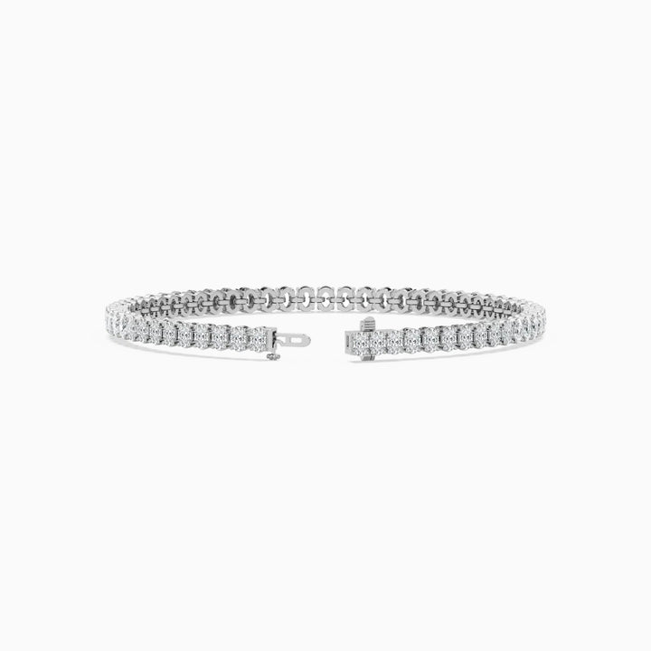 Carla Oval Cut Lab Grown Diamond Tennis Bracelet