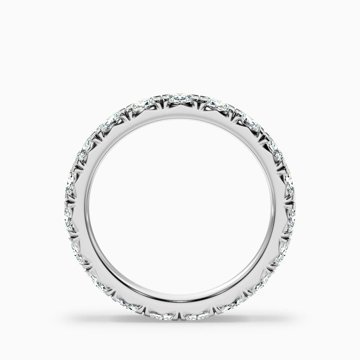 Caitlin Oval Cut Eternity Lab Grown Diamond Wedding Band