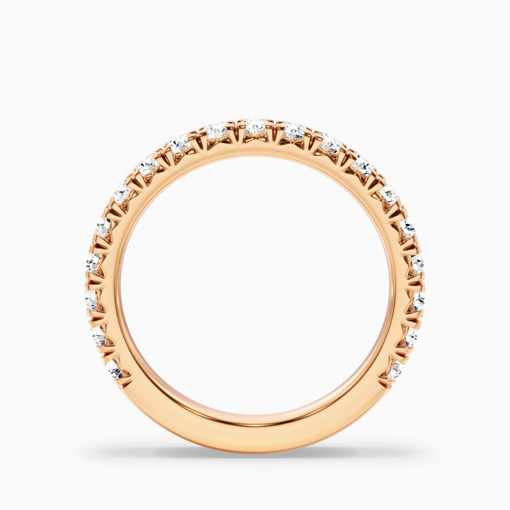 Ceryn Round Cut 3/4 Eternity Lab Grown Diamond Wedding Band