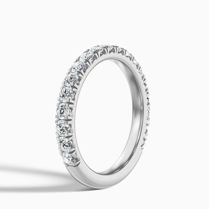 Ceryn Round Cut 3/4 Eternity Lab Grown Diamond Wedding Band