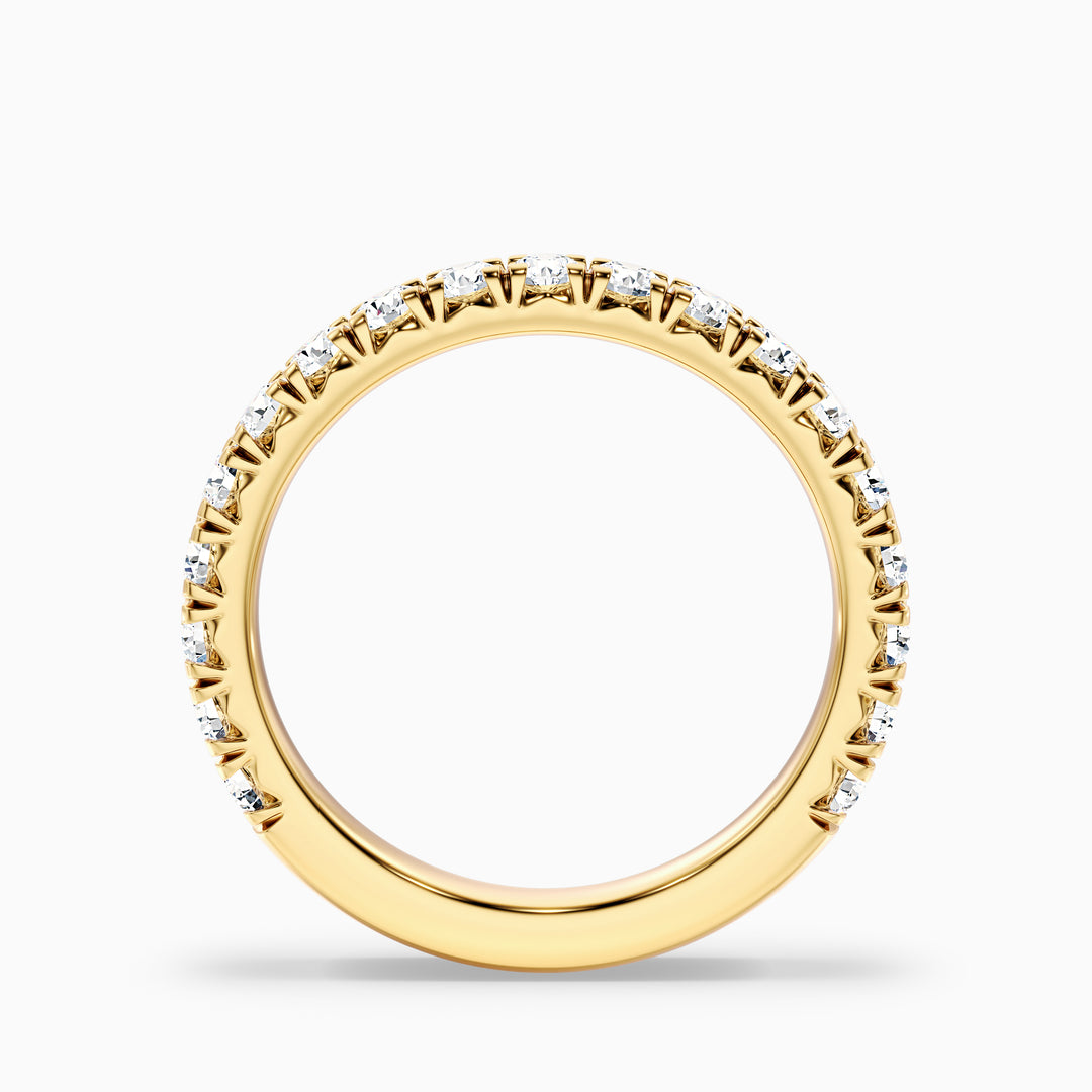 Ceryn Round Cut 3/4 Eternity Lab Grown Diamond Wedding Band