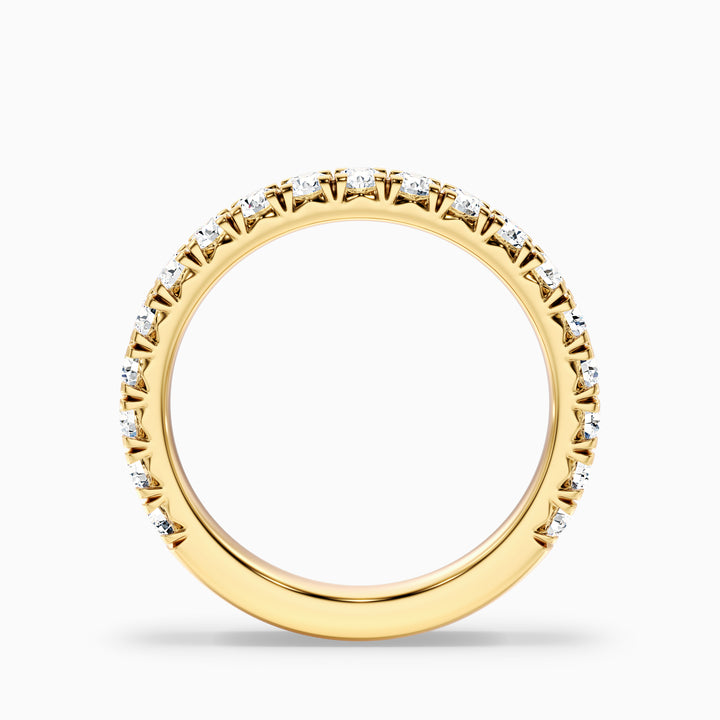 Ceryn Round Cut 3/4 Eternity Lab Grown Diamond Wedding Band