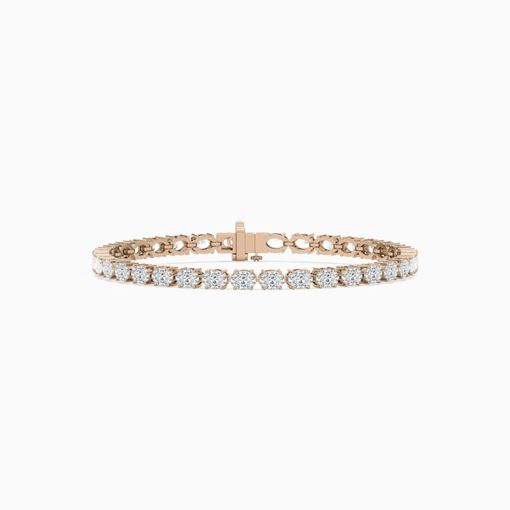Alana Oval Lab Grown Diamonds Tennis Bracelet