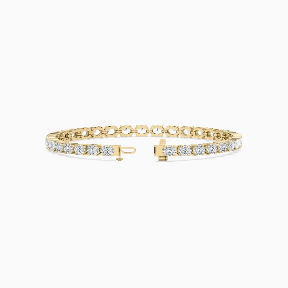 Alana Oval Lab Grown Diamonds Tennis Bracelet