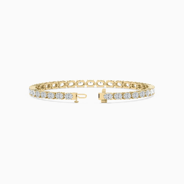 Alana Oval Lab Grown Diamonds Tennis Bracelet