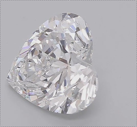 Custom Order - 5 CT Heart Shape Only Lab Grown Diamond